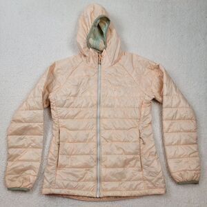 Strafe Outerwear Aero Full Zip Insulator Jacket Women's Small Peachy Pink